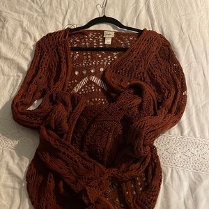 Daytrip open weave cardigan